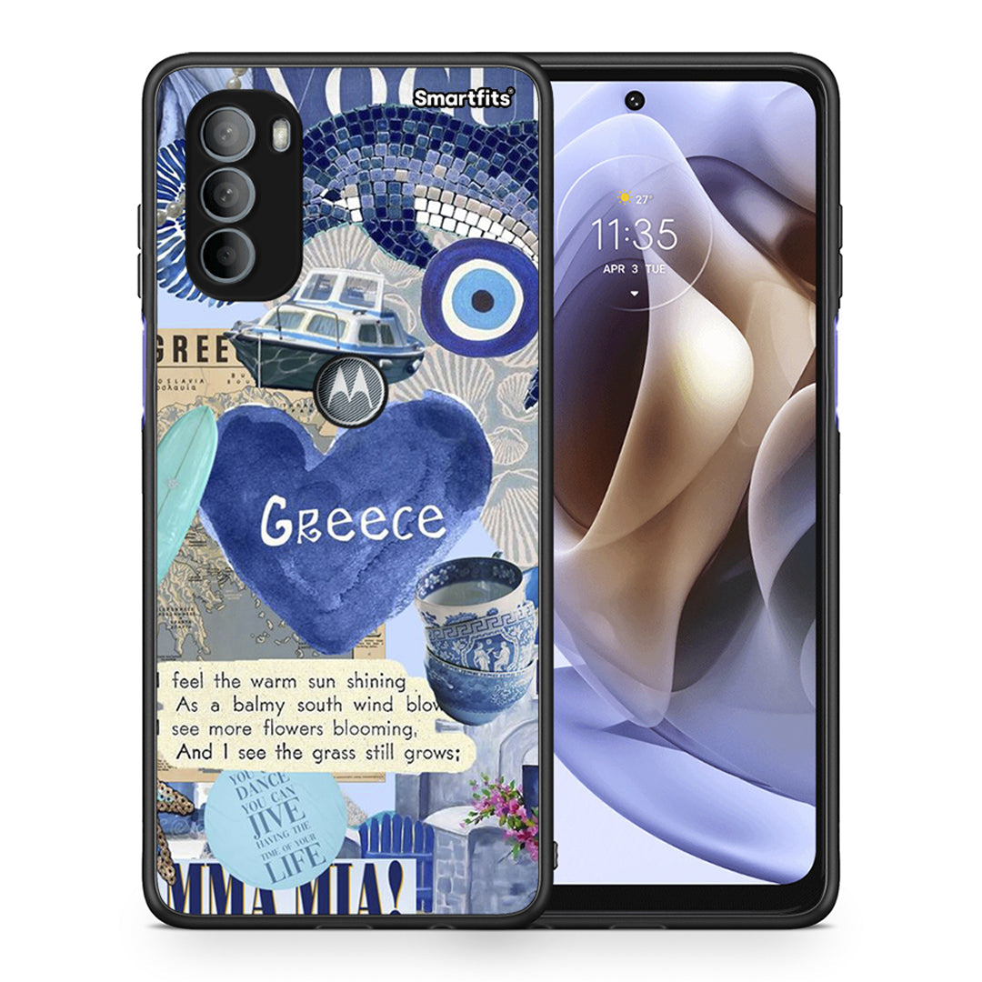 Summer In Greece - Motorola Moto G31 θήκη