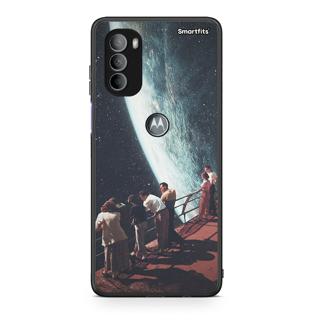 Motorola Moto G31 Surreal View θήκη από τη Smartfits με σχέδιο στο πίσω μέρος και μαύρο περίβλημα | Smartphone case with colorful back and black bezels by Smartfits