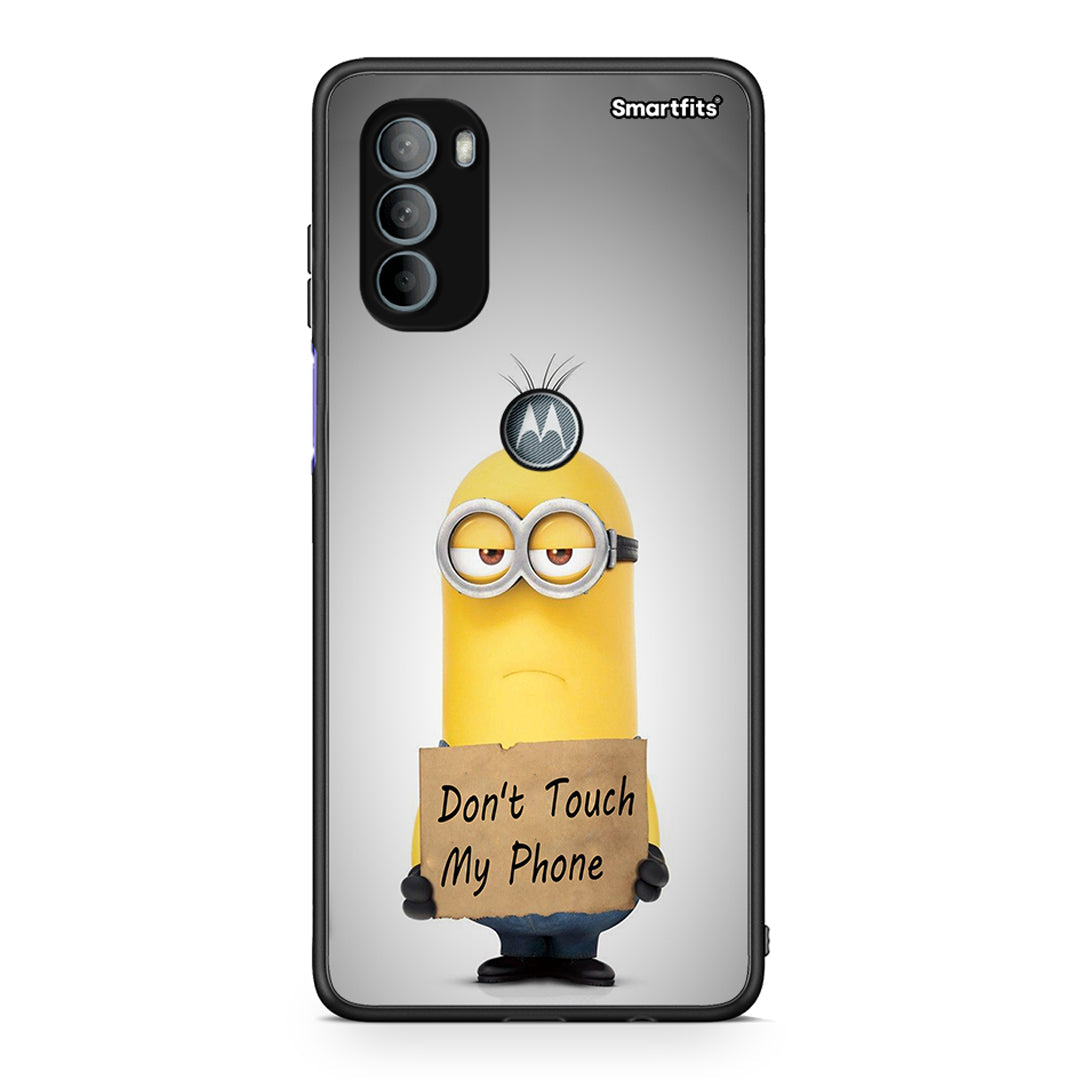 4 - Motorola Moto G31 Minion Text case, cover, bumper