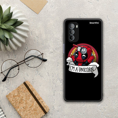 Unicorn Deadpool - Motorola Moto G31 θήκη
