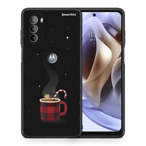 Θήκη Motorola Moto G31 Xmas Bathing από τη Smartfits με σχέδιο στο πίσω μέρος και μαύρο περίβλημα | Motorola Moto G31 Xmas Bathing case with colorful back and black bezels