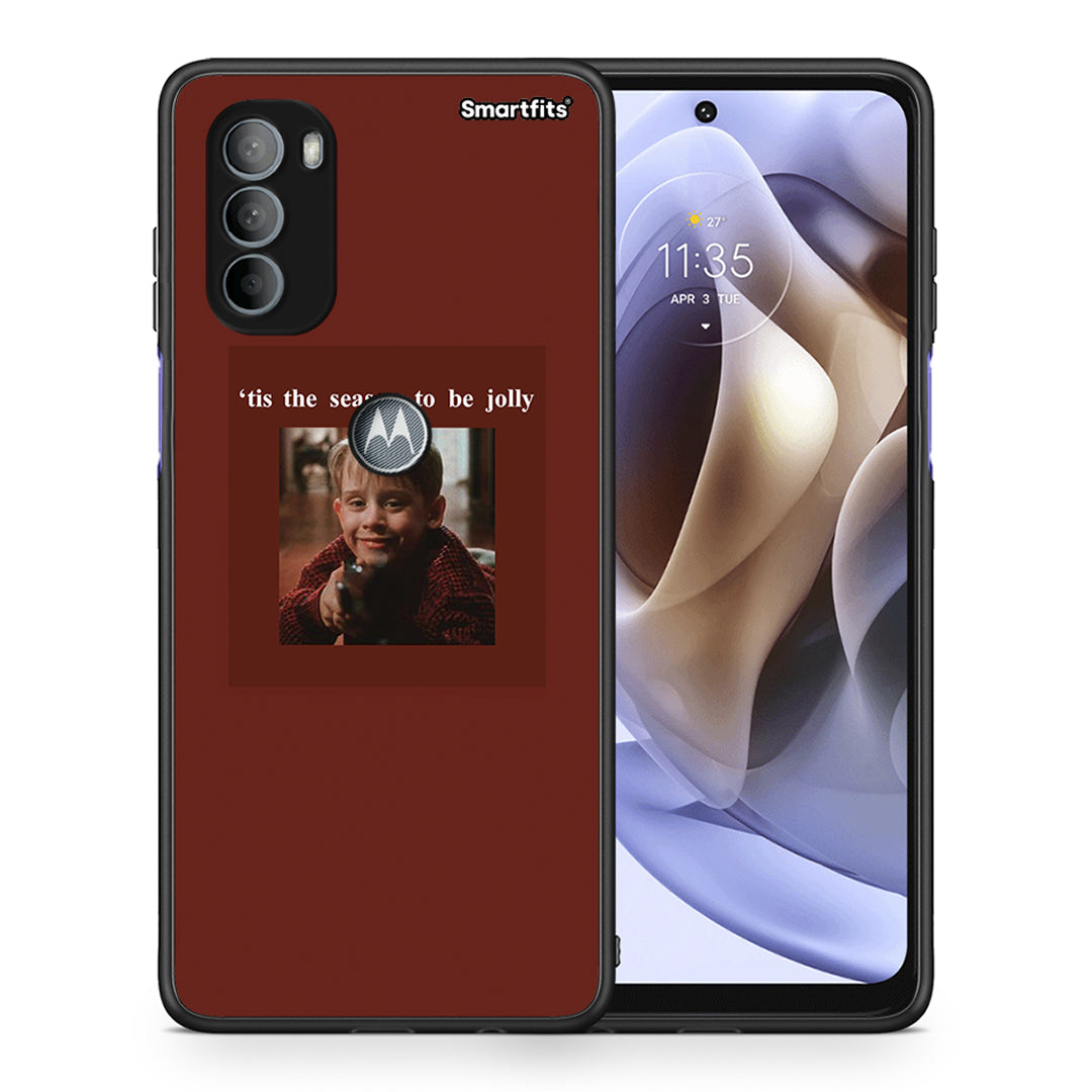 Θήκη Motorola Moto G31 Xmas Ultimate Spirit από τη Smartfits με σχέδιο στο πίσω μέρος και μαύρο περίβλημα | Motorola Moto G31 Xmas Ultimate Spirit case with colorful back and black bezels