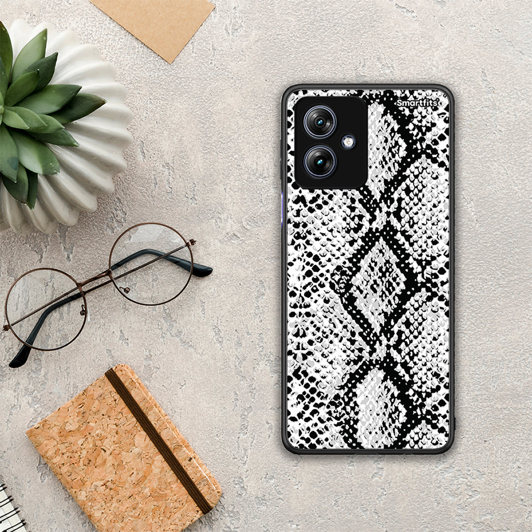 Animal White Snake - Motorola Moto G54 θήκη
