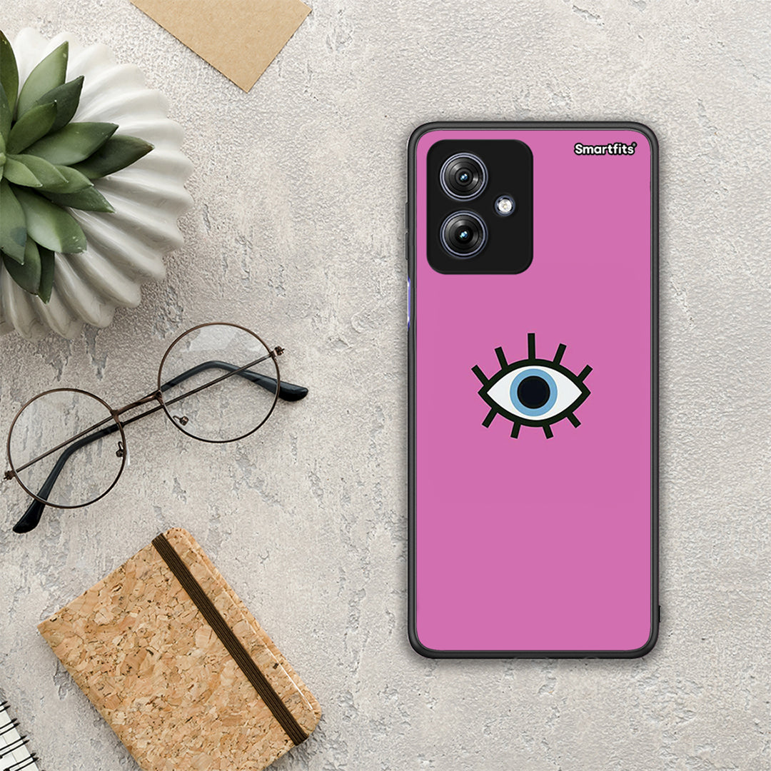 Blue Eye Pink - Motorola Moto G54 θήκη