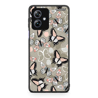 Thumbnail for 135 - Motorola Moto G54 Butterflies Boho case, cover, bumper