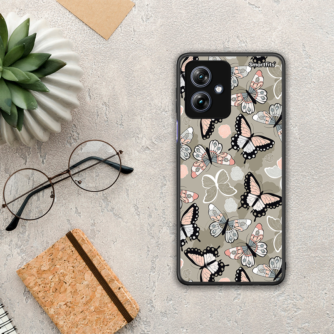 Boho Butterflies - Motorola Moto G54 θήκη