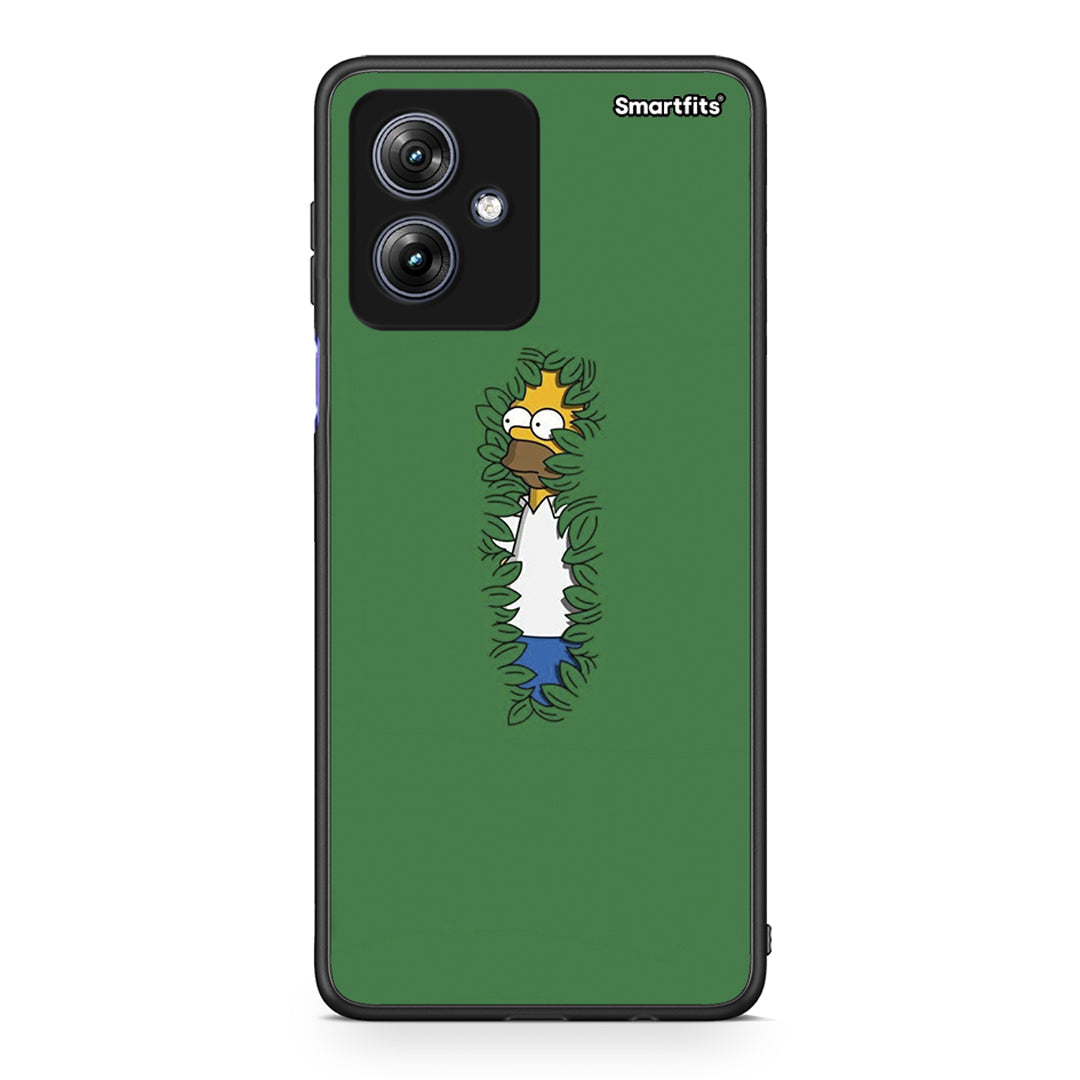 Motorola Moto G54 Bush Man Θήκη Αγίου Βαλεντίνου από τη Smartfits με σχέδιο στο πίσω μέρος και μαύρο περίβλημα | Smartphone case with colorful back and black bezels by Smartfits
