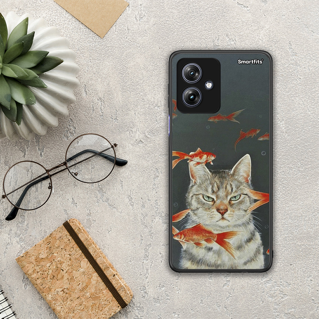 Cat Goldfish - Motorola Moto G54 θήκη