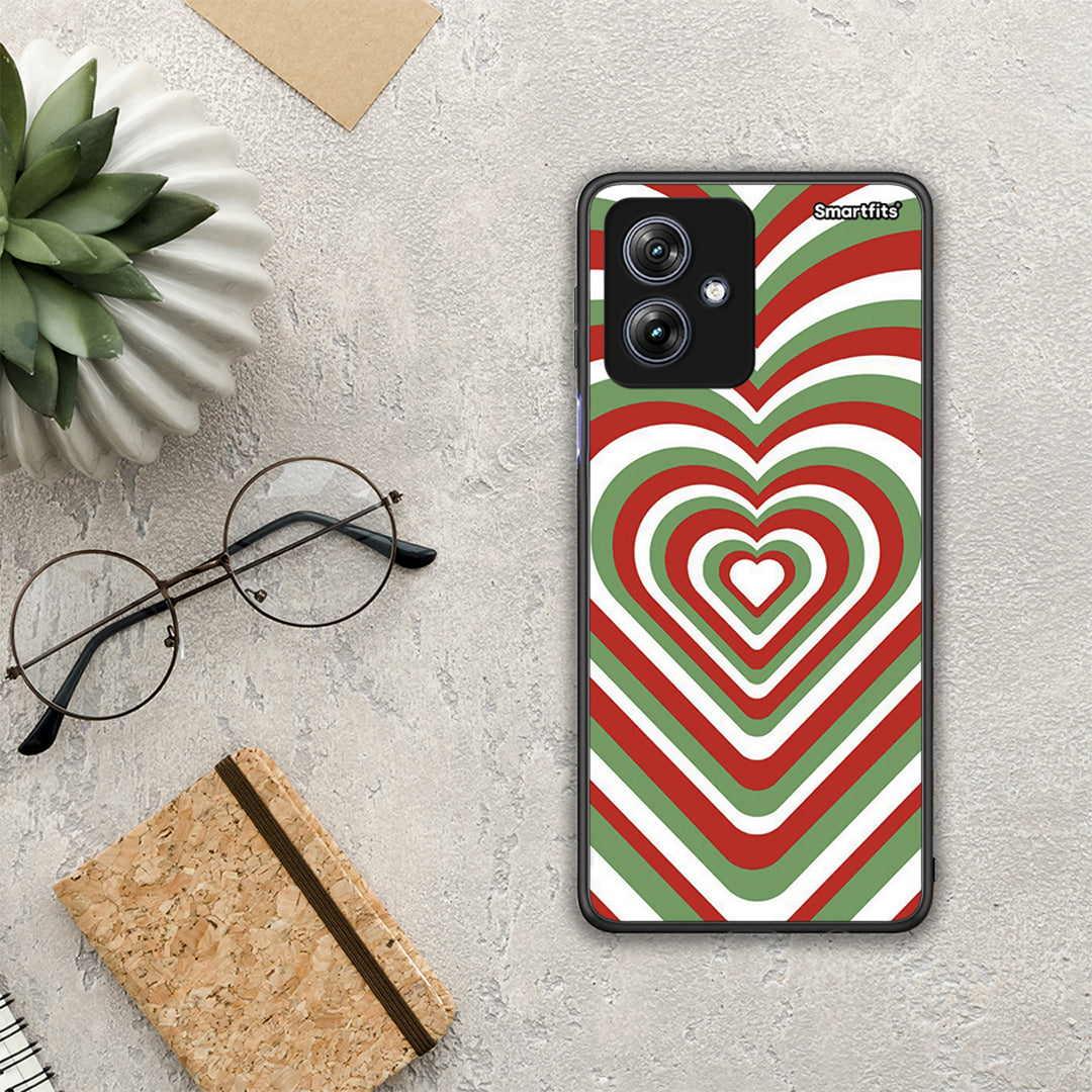 Christmas Hearts - Motorola Moto G54 θήκη