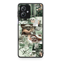 Thumbnail for Motorola Moto G54 Collage Dude Θήκη Αγίου Βαλεντίνου από τη Smartfits με σχέδιο στο πίσω μέρος και μαύρο περίβλημα | Smartphone case with colorful back and black bezels by Smartfits