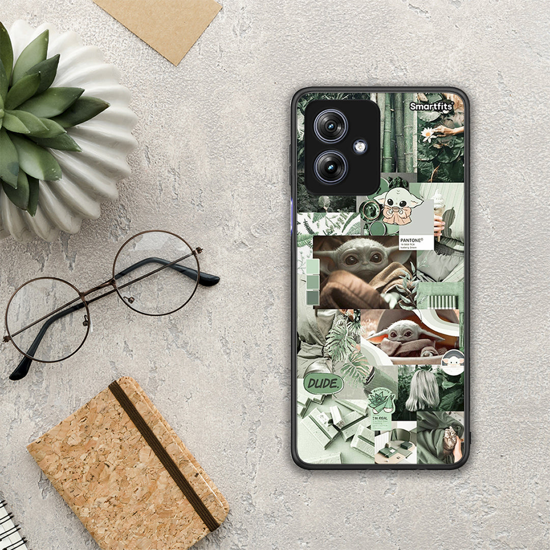 251 Collage Dude - Motorola Moto G54 θήκη