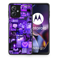 Thumbnail for 127 Collage Stay Wild - Motorola Moto G54 θήκη