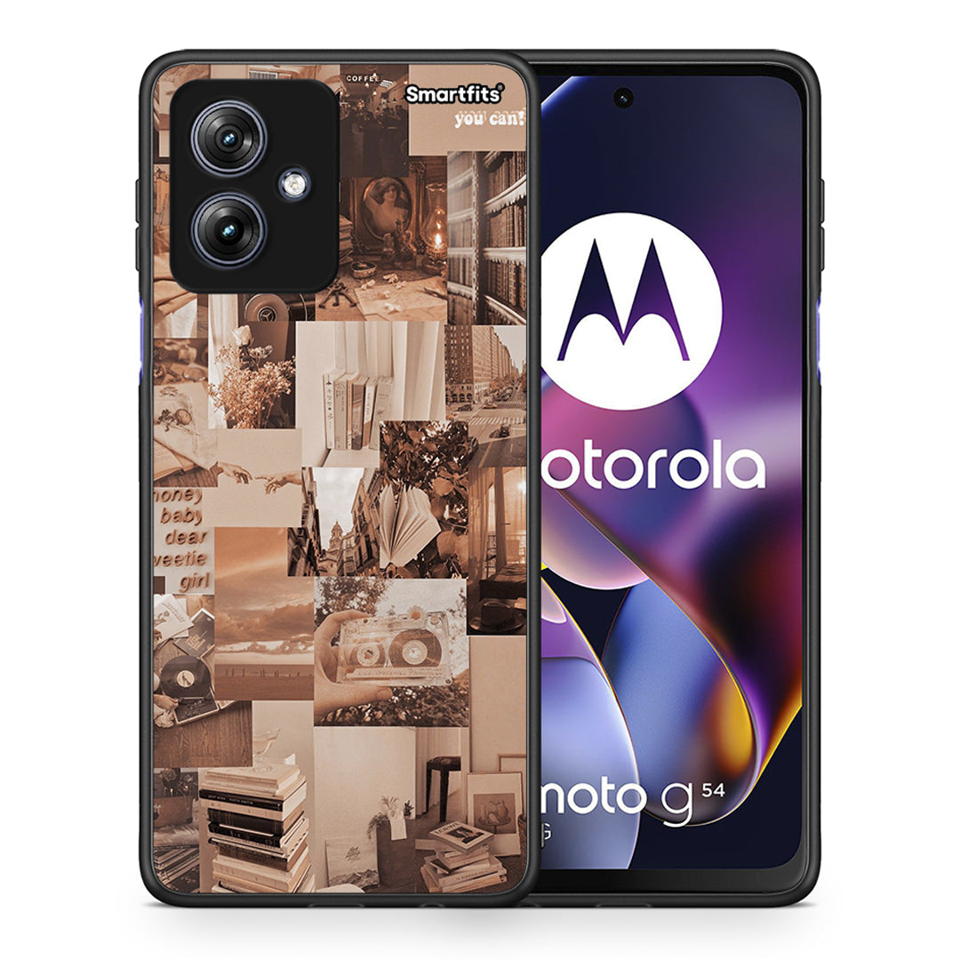 199 Collage You Can - Motorola Moto G54 θήκη