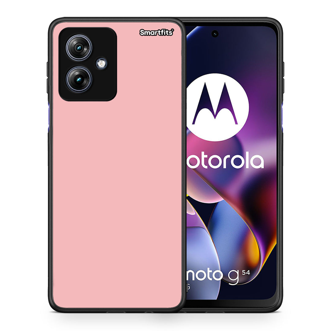 Θήκη Motorola Moto G54 Nude Color από τη Smartfits με σχέδιο στο πίσω μέρος και μαύρο περίβλημα | Motorola Moto G54 Nude Color case with colorful back and black bezels