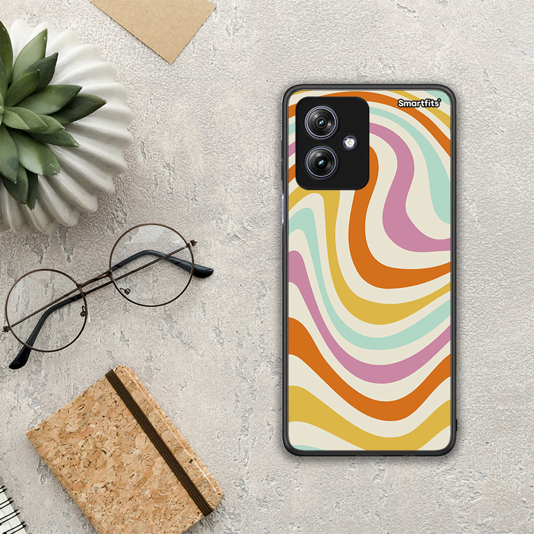 Colourful Waves - Motorola Moto G54 θήκη