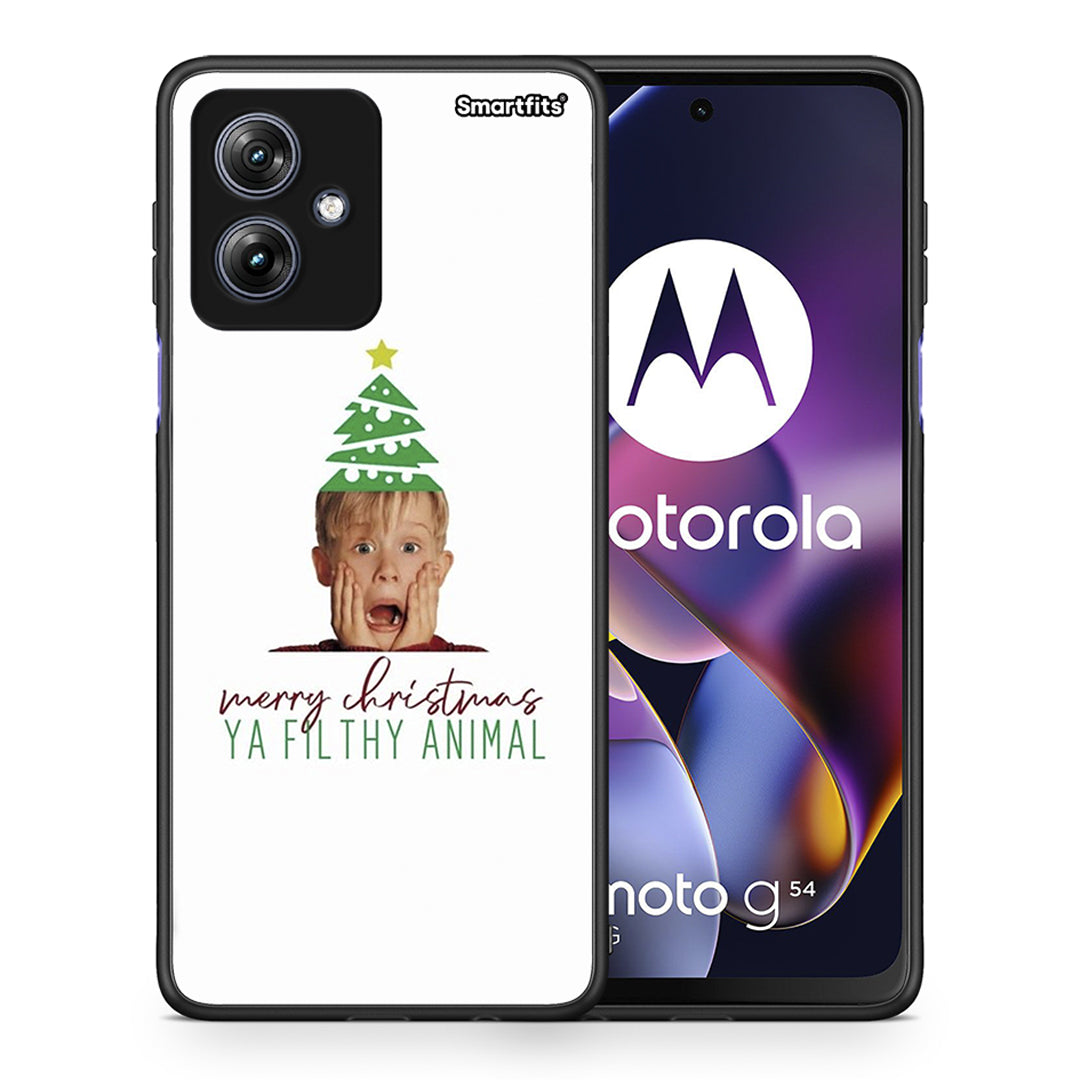 Θήκη Motorola Moto G54 Filthy Animal από τη Smartfits με σχέδιο στο πίσω μέρος και μαύρο περίβλημα | Motorola Moto G54 Filthy Animal case with colorful back and black bezels