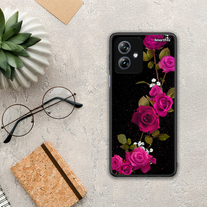 Flower Red Roses - Motorola Moto G54 θήκη