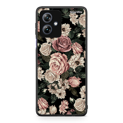 4 - Motorola Moto G54 Wild Roses Flower case, cover, bumper