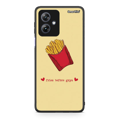 Motorola Moto G54 Fries Before Guys Θήκη Αγίου Βαλεντίνου από τη Smartfits με σχέδιο στο πίσω μέρος και μαύρο περίβλημα | Smartphone case with colorful back and black bezels by Smartfits