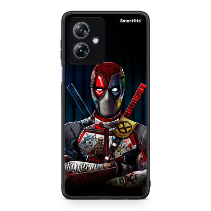 Motorola Moto G54 Funny Guy θήκη από τη Smartfits με σχέδιο στο πίσω μέρος και μαύρο περίβλημα | Smartphone case with colorful back and black bezels by Smartfits
