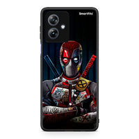 Thumbnail for Motorola Moto G54 Funny Guy θήκη από τη Smartfits με σχέδιο στο πίσω μέρος και μαύρο περίβλημα | Smartphone case with colorful back and black bezels by Smartfits