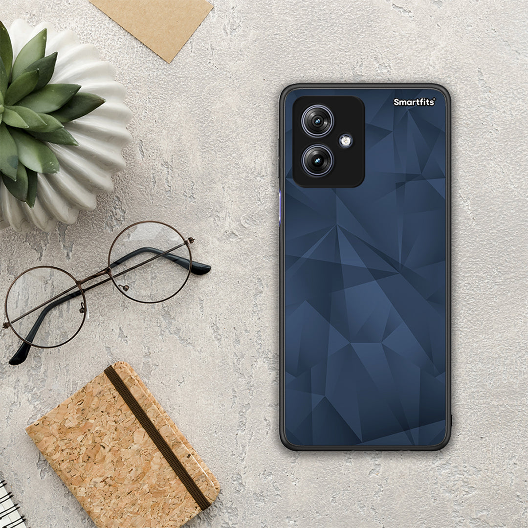 Geometric Blue Abstract - Motorola Moto G54 θήκη