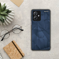 Thumbnail for Geometric Blue Abstract - Motorola Moto G54 θήκη