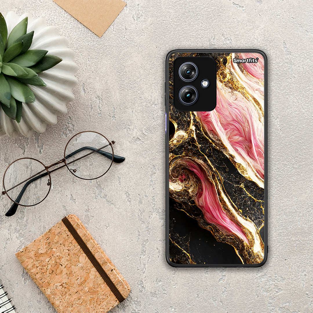 Glamorous Pink Marble - Motorola Moto G54 θήκη