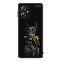 Thumbnail for Motorola Moto G54 Golden Gun Θήκη Αγίου Βαλεντίνου από τη Smartfits με σχέδιο στο πίσω μέρος και μαύρο περίβλημα | Smartphone case with colorful back and black bezels by Smartfits