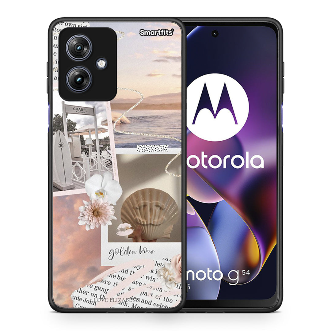 037 Golden Hour - Motorola Moto G54 θήκη