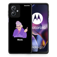 Thumbnail for Θήκη Motorola Moto G54 Grandma Mood Black από τη Smartfits με σχέδιο στο πίσω μέρος και μαύρο περίβλημα | Motorola Moto G54 Grandma Mood Black case with colorful back and black bezels