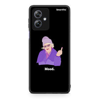 Thumbnail for Motorola Moto G54 Grandma Mood Black θήκη από τη Smartfits με σχέδιο στο πίσω μέρος και μαύρο περίβλημα | Smartphone case with colorful back and black bezels by Smartfits