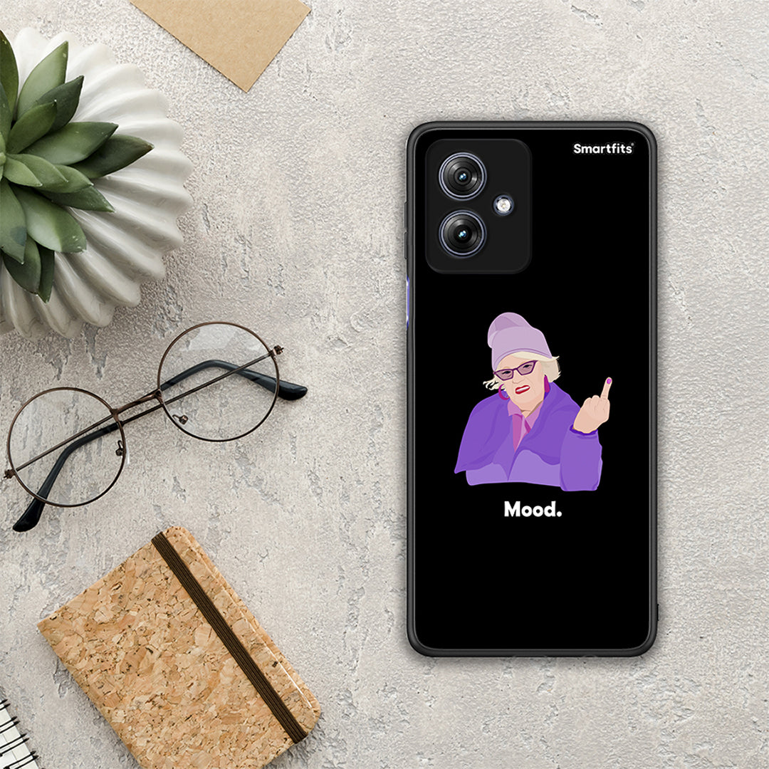 Grandma Mood Black - Motorola Moto G54 θήκη