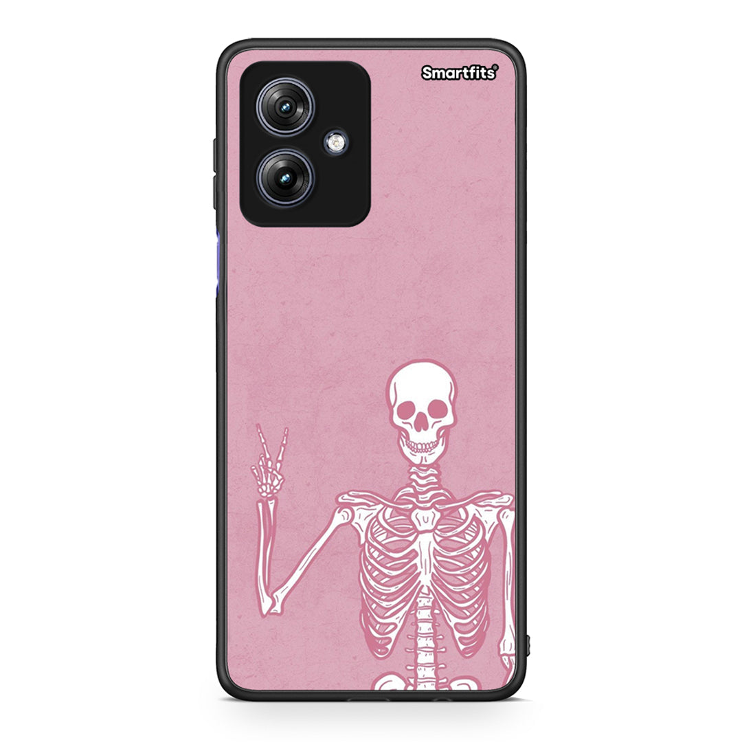 Motorola Moto G54 Halloween Motivation Θήκη από τη Smartfits με σχέδιο στο πίσω μέρος και μαύρο περίβλημα | Smartphone case with colorful back and black bezels by Smartfits