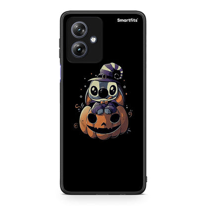Motorola Moto G54 Halloween Stitch θήκη από τη Smartfits με σχέδιο στο πίσω μέρος και μαύρο περίβλημα | Smartphone case with colorful back and black bezels by Smartfits
