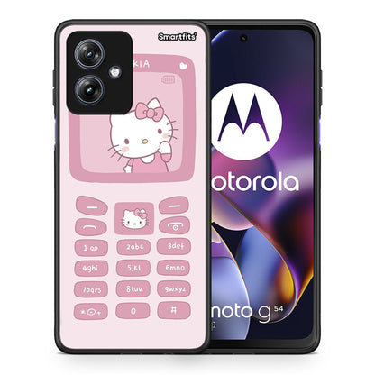 Hello Kitten - Motorola Moto G54 θήκη
