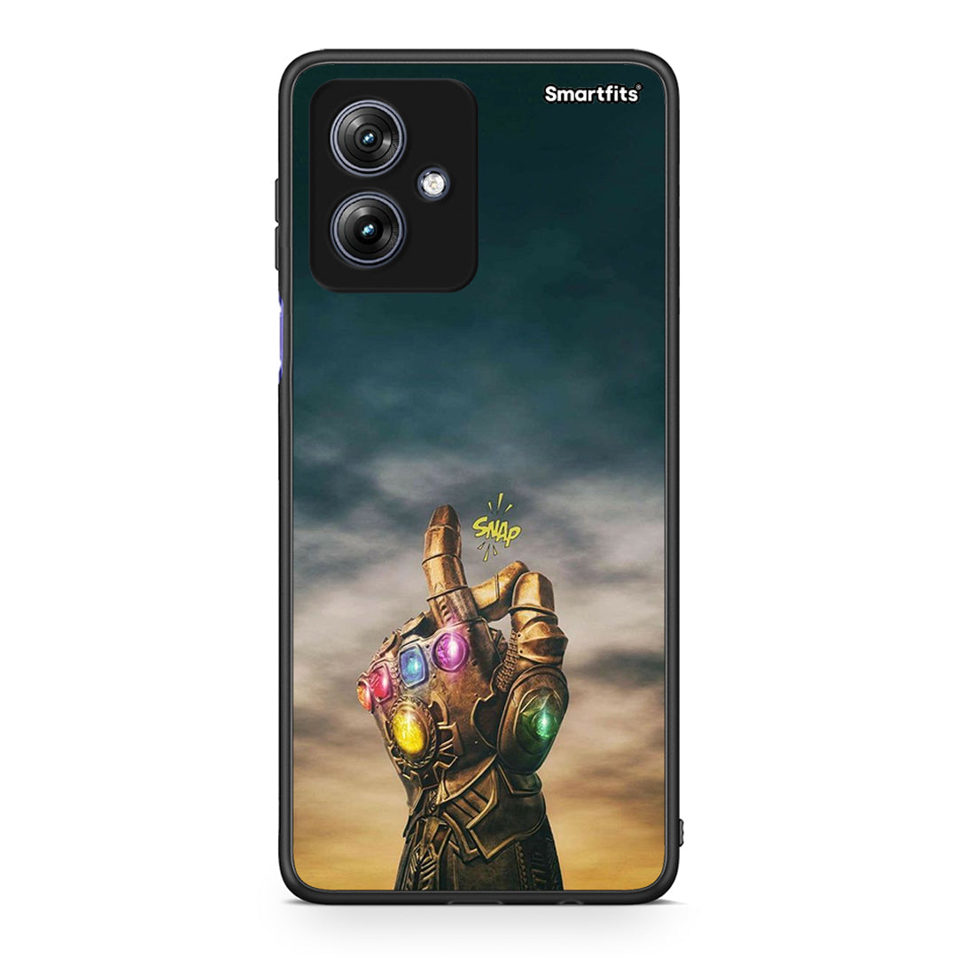 Motorola Moto G54 Infinity Snap θήκη από τη Smartfits με σχέδιο στο πίσω μέρος και μαύρο περίβλημα | Smartphone case with colorful back and black bezels by Smartfits