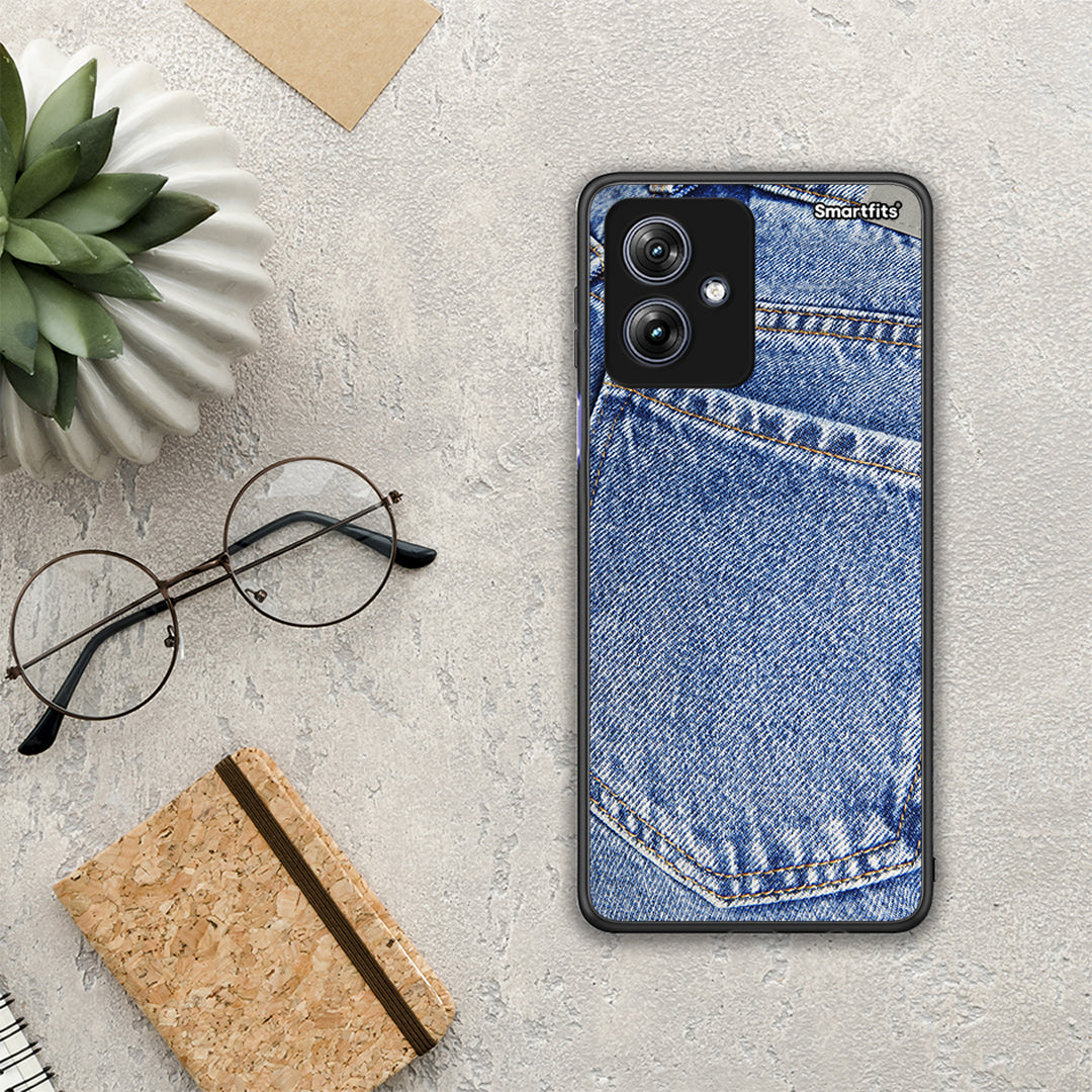 Jeans Pocket - Motorola Moto G54 θήκη