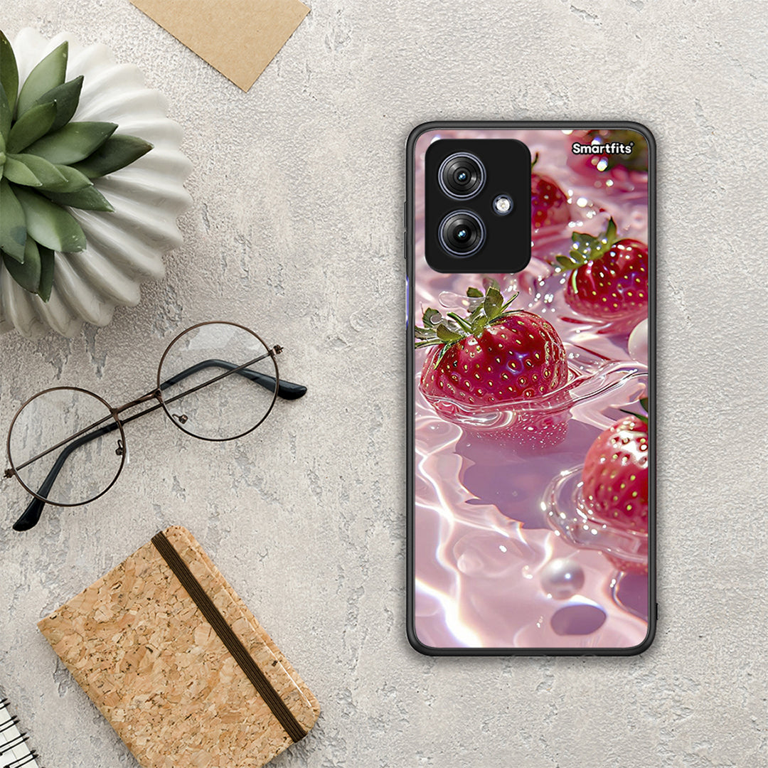 Juicy Strawberries - Motorola Moto G54 θήκη