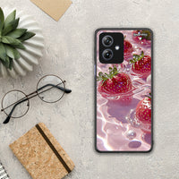 Thumbnail for Juicy Strawberries - Motorola Moto G54 θήκη