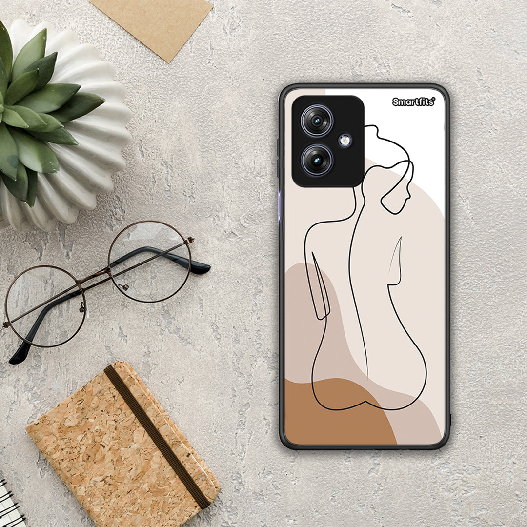 LineArt Woman - Motorola Moto G54 θήκη