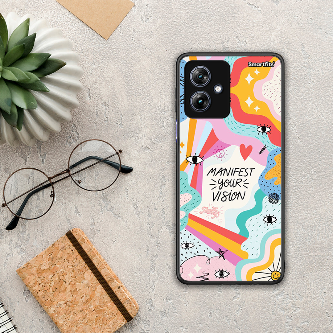 Manifest Your Vision - Motorola Moto G54 θήκη