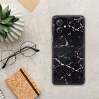 Thumbnail for Marble Black Rosegold - Motorola Moto G54 θήκη