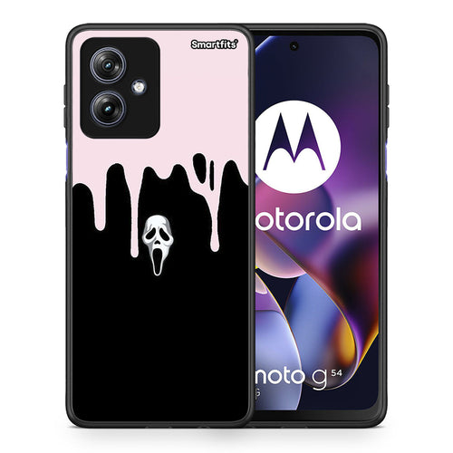Melting Halloween Mask - Motorola Moto G54 θήκη