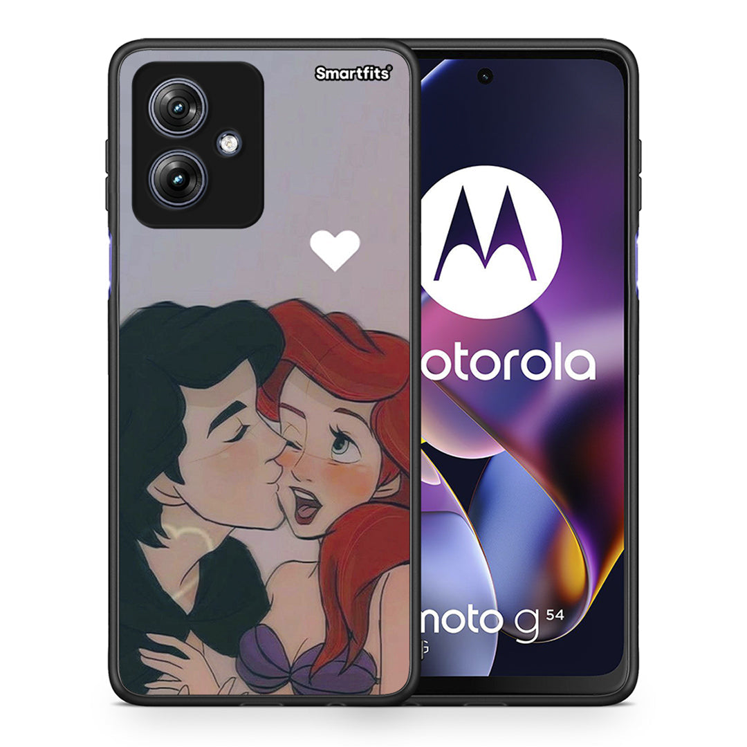049 Mermaid Couple - Motorola Moto G54 θήκη