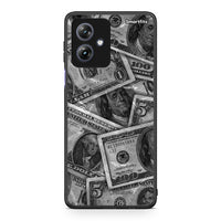 Thumbnail for Motorola Moto G54 Money Dollars θήκη από τη Smartfits με σχέδιο στο πίσω μέρος και μαύρο περίβλημα | Smartphone case with colorful back and black bezels by Smartfits