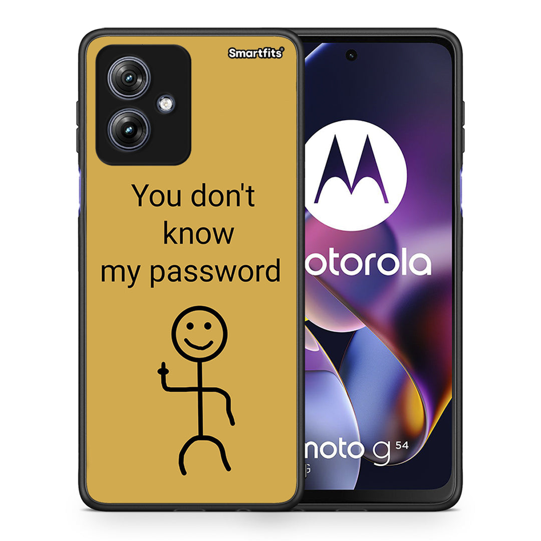 My Password - Motorola Moto G54 θήκη