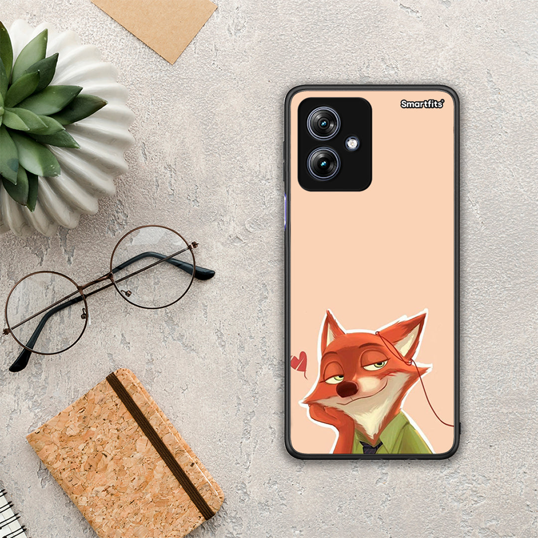 Nick Wilde And Judy Hopps Love 1 - Motorola Moto G54 θήκη