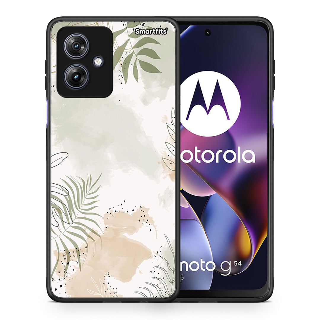 087 Nude Plants - Motorola Moto G54 θήκη