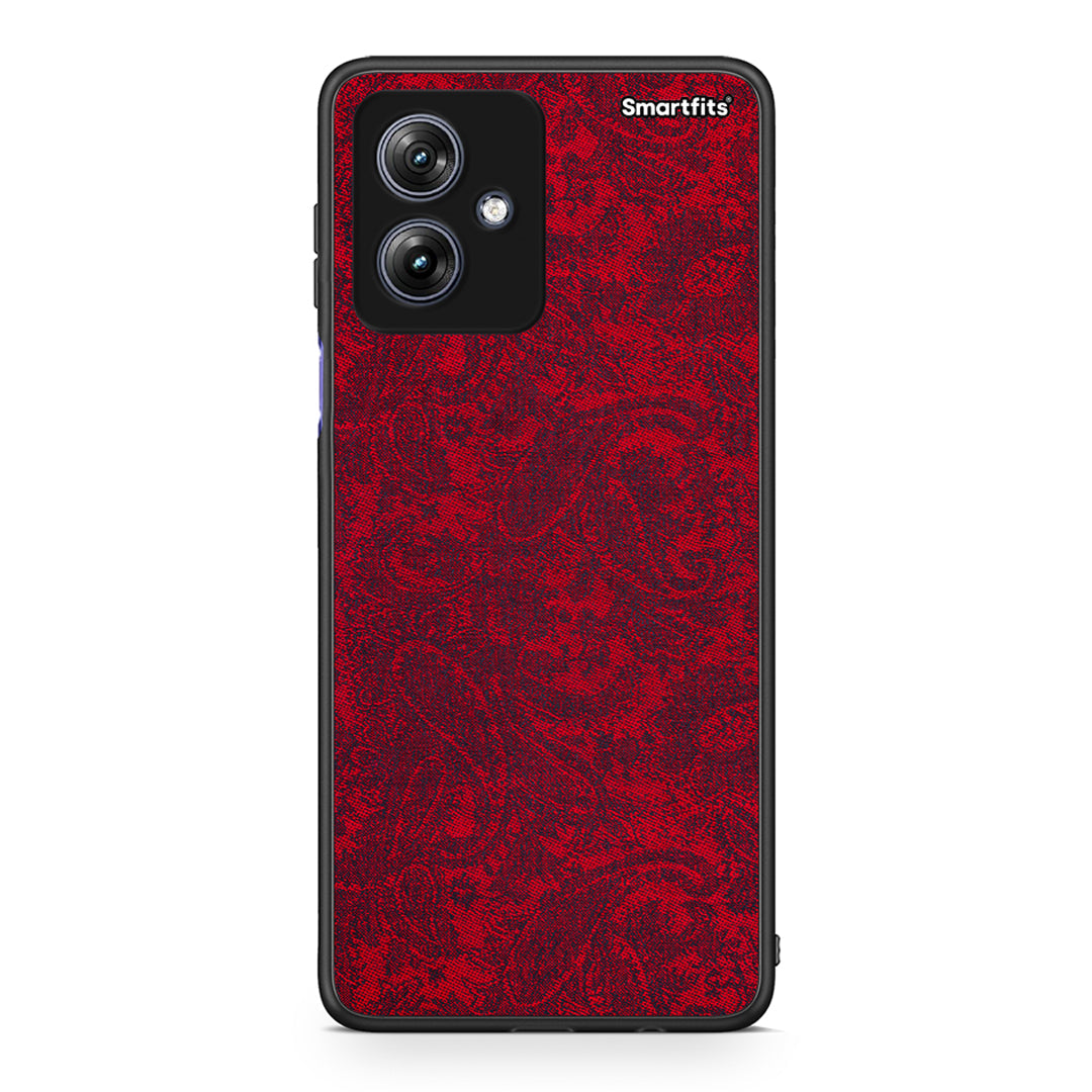 Motorola Moto G54 Paisley Cashmere θήκη από τη Smartfits με σχέδιο στο πίσω μέρος και μαύρο περίβλημα | Smartphone case with colorful back and black bezels by Smartfits